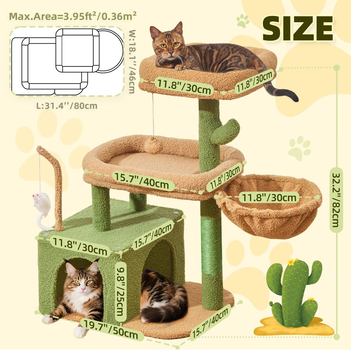 Taoqimiao MS043T cozy hanging basket invites naps mid-tree
