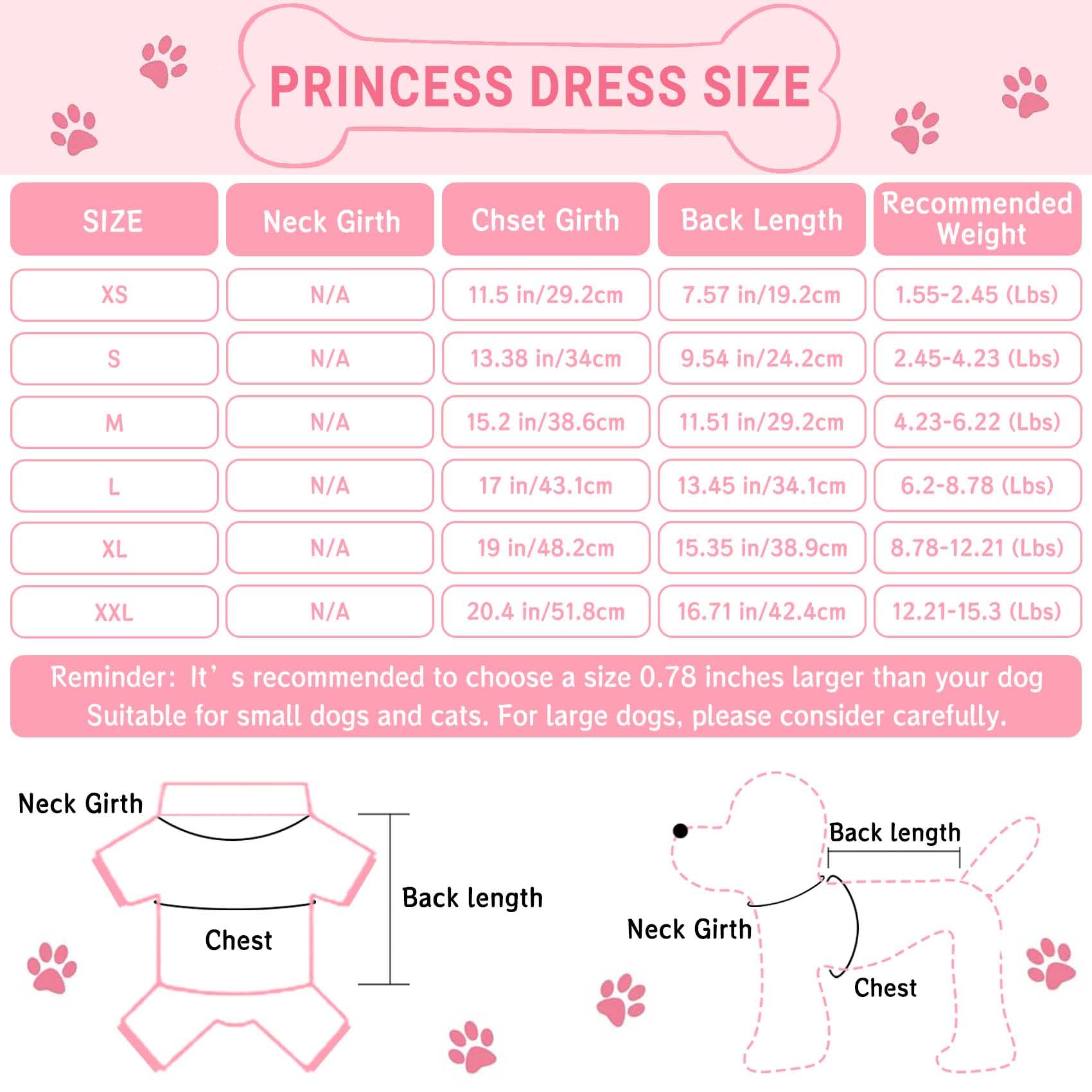 Tapbull dog dresses striped mesh four-pack back view demonstrates secure, comfortable fit for petite pets.