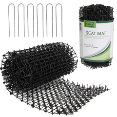 Tapix cat scat mat full-size 8x12 laid flat to deter digging around plants