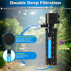 Tararium canister closeup highlighting robust filtration construction