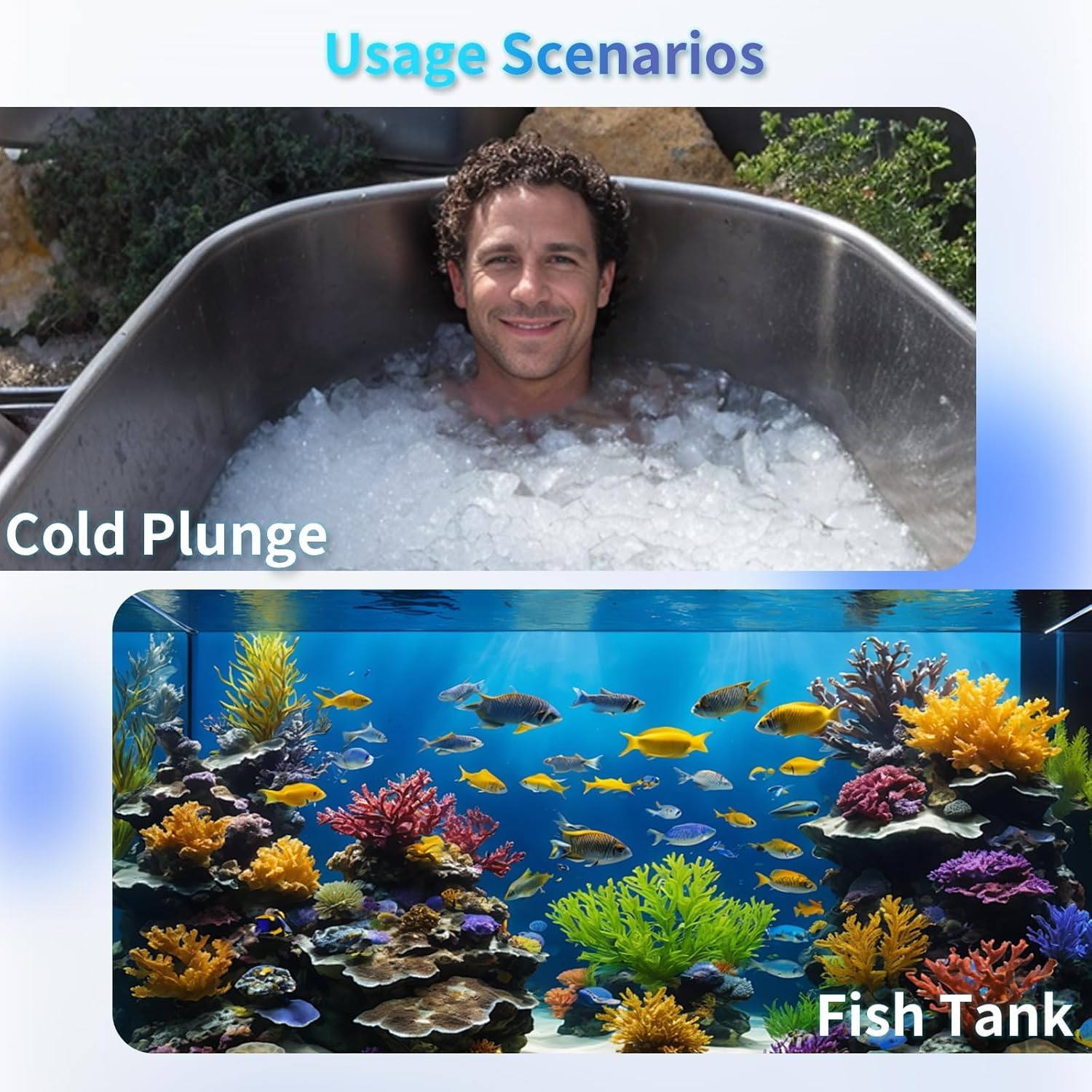 Tararium U-V Filter wave-making feature creates gentle surface motion.