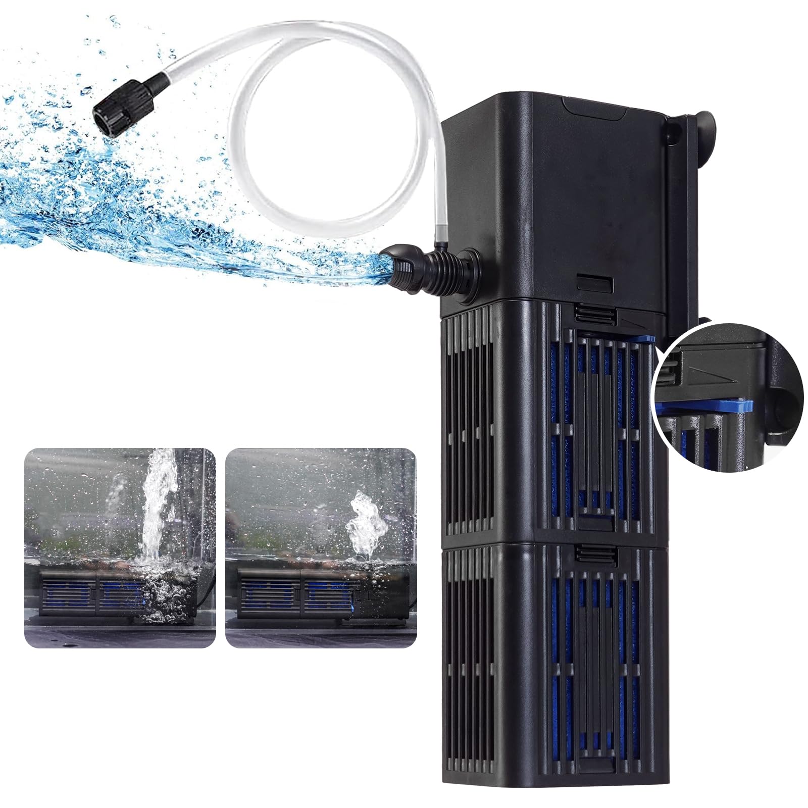 Tararium compatibility image demonstrates suitability for 55-200 gallon tanks.