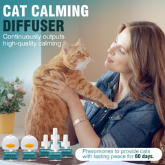Taraxa Cat Calming Diffuser close-up showing two diffusers included for multi-cat homes