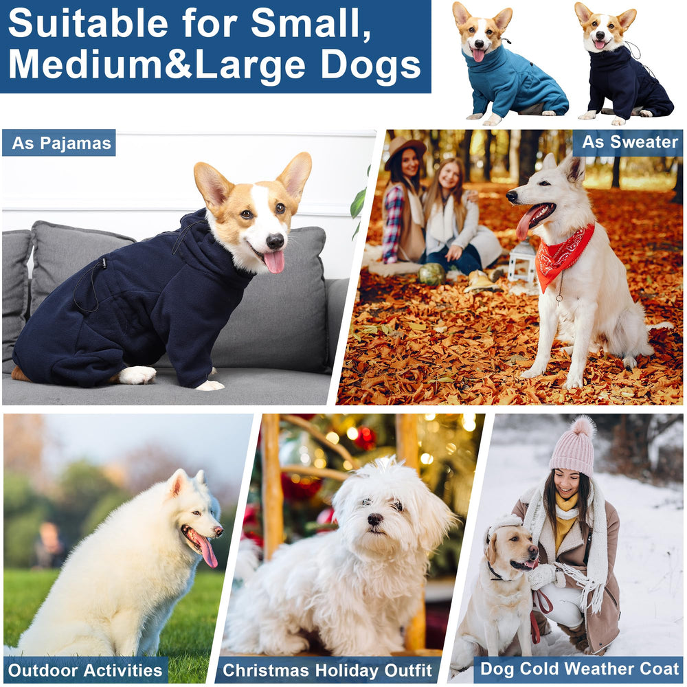 TARFEPA dog pajama zipper detail highlights easy on/off and fur protection