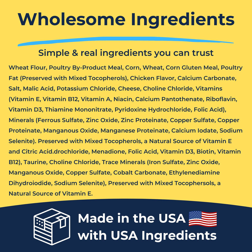 Tartar Shield USA-made treat emphasizes quality and domestic sourcing.
