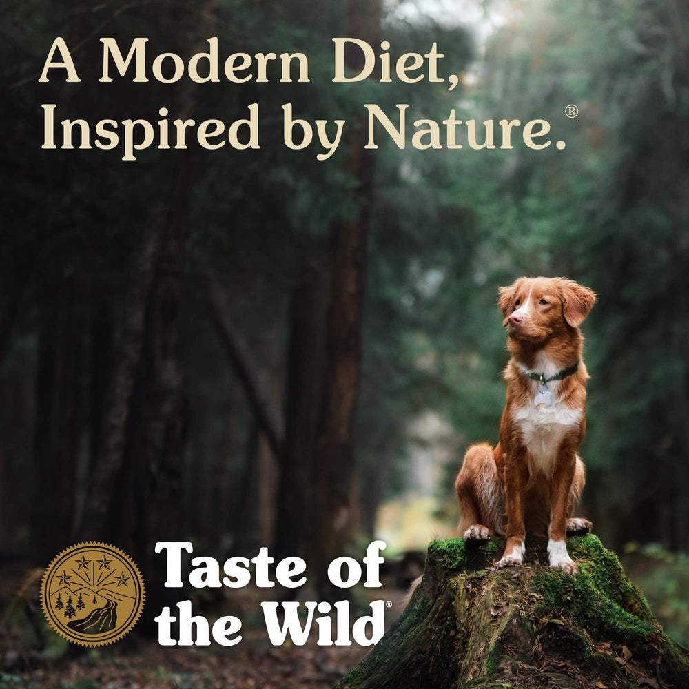 Taste of the Wild Southwest Canyon with fruits and vegetables supports balanced nutrition.