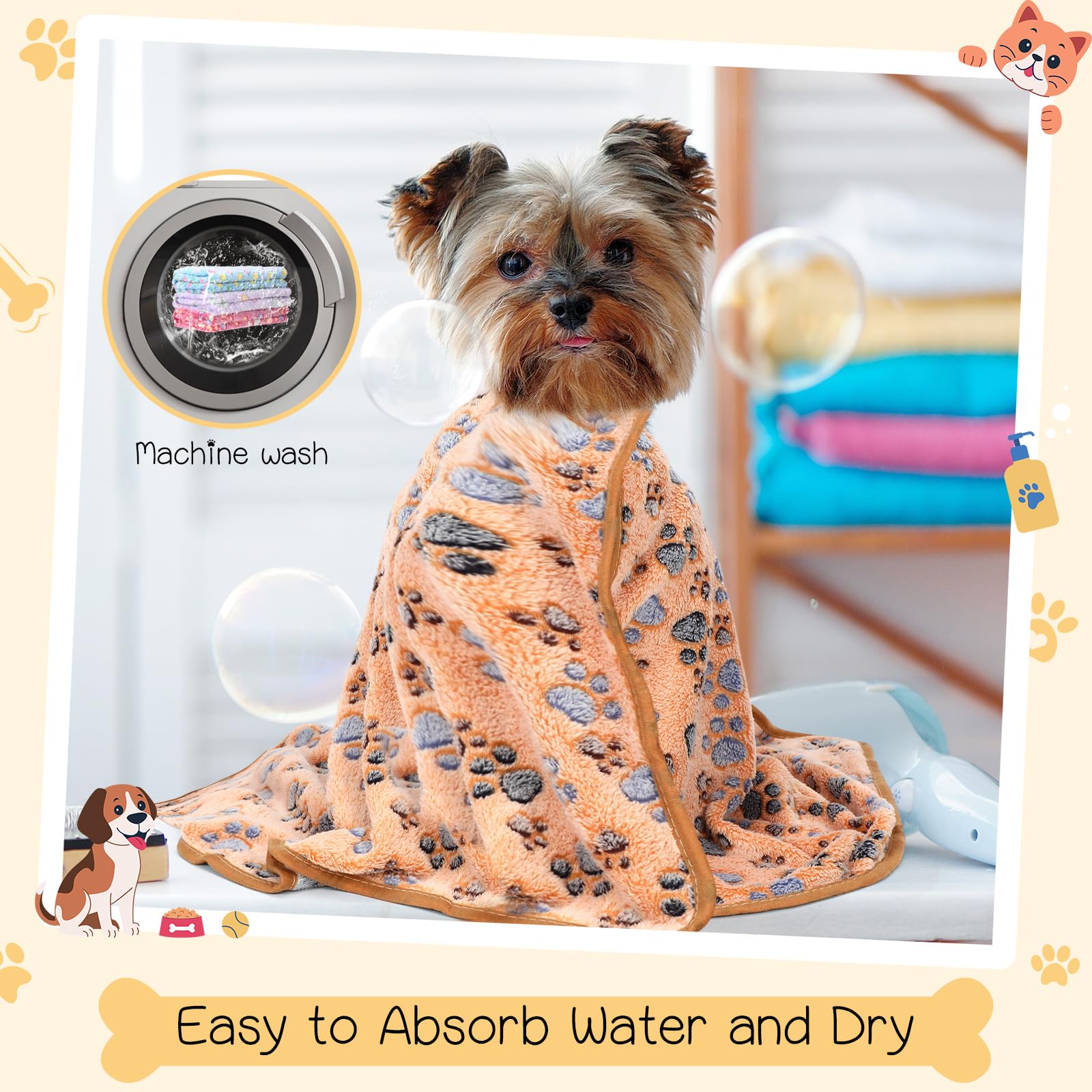 Tatuo blanket on couch demonstrates easy pet comfort and furniture protection.