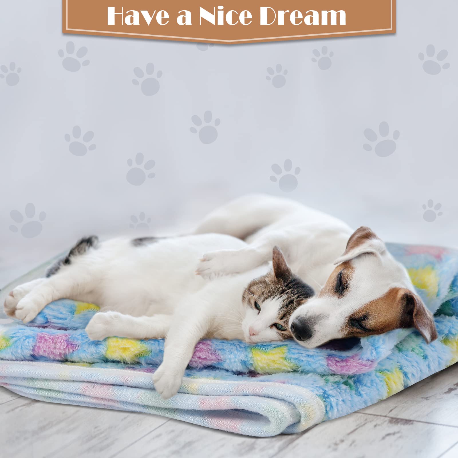 Tatuo puppy blanket bone purple pattern protects furniture from pet hair.