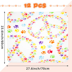 Tatuo puppy blanket paw print adds playful style and comfy nap space.