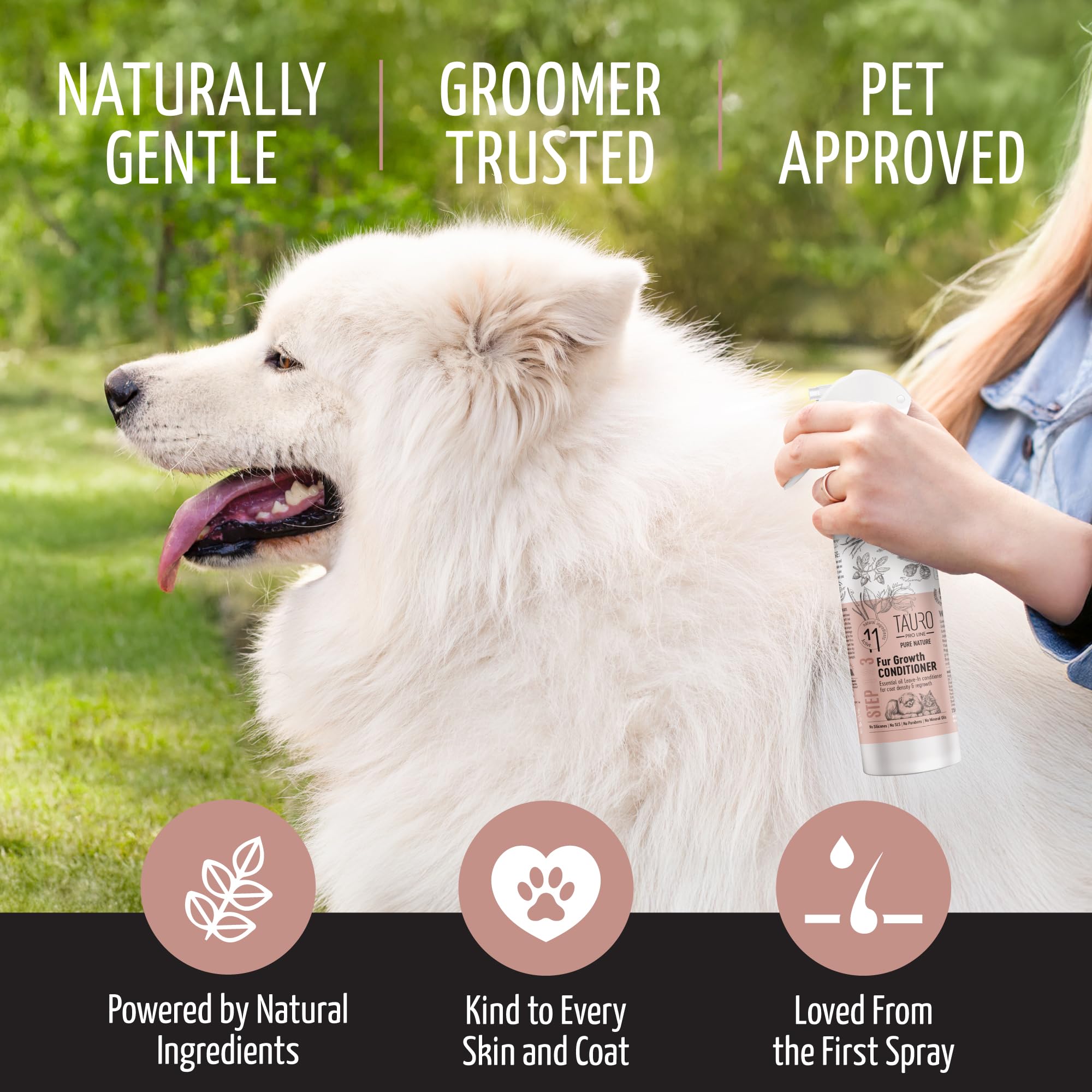 Tauro Pro Line fur growth coat regrowth support after shedding