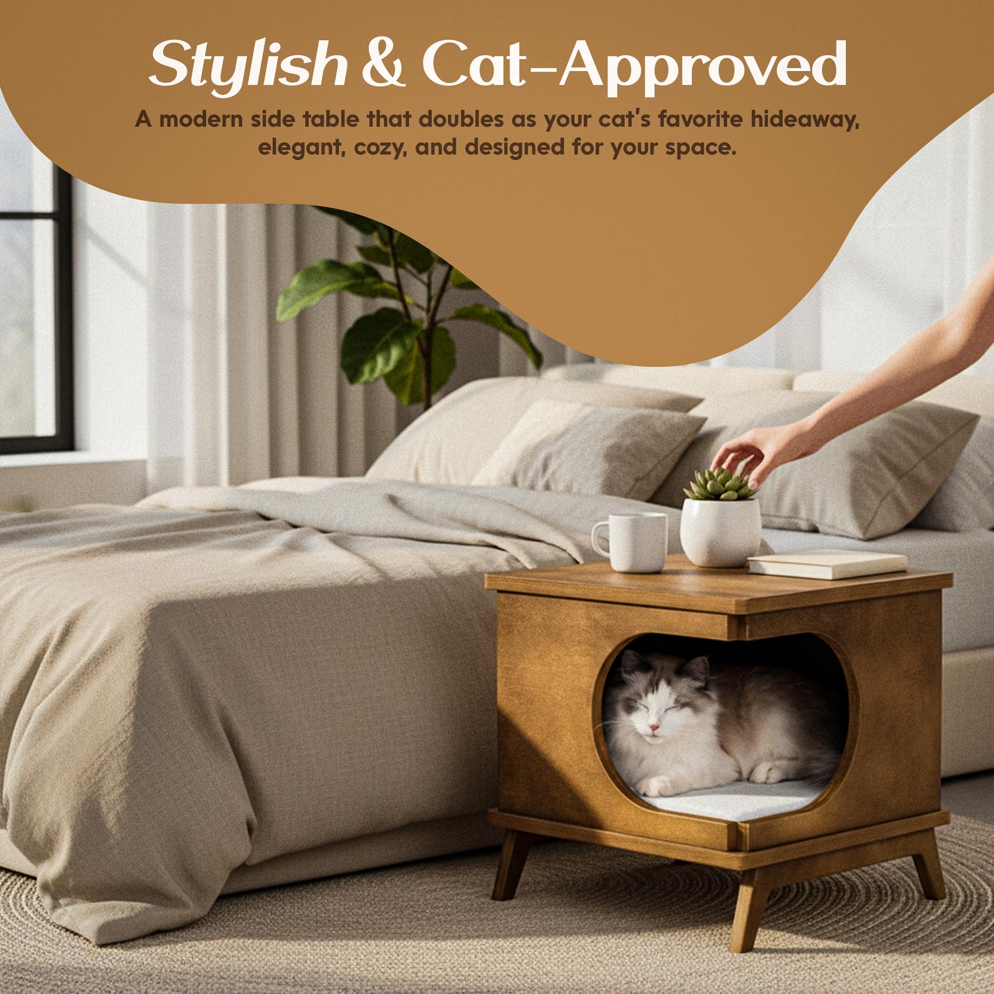 TAYROCK removable washable cushion—easy cleaning for fresh naps.