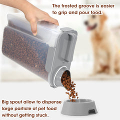 TBMax airtight snap-lock latches seal freshness for pet food storage