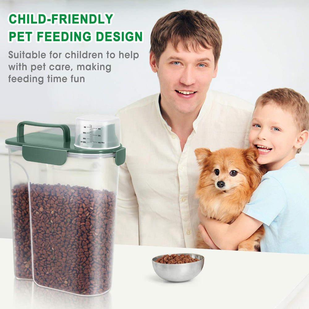 TBMax BPA-free durable construction for safe pet food storage.