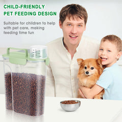 TBMax BPA-free pet food container ensures safe dry-food storage.