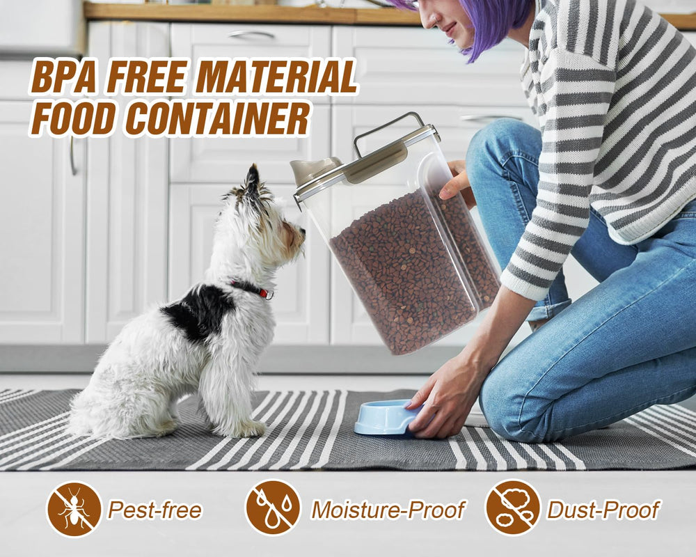 TBMax cat-food-storage-container BPA-free material ensures safe pet food storage