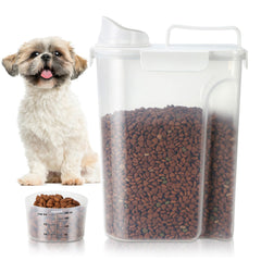 TBMax dog food storage container with airtight lid keeps kibble fresh.