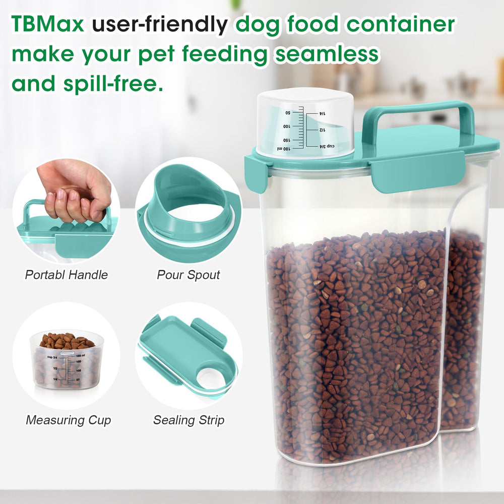 TBMax durable BPA-free container designed for daily pet care.