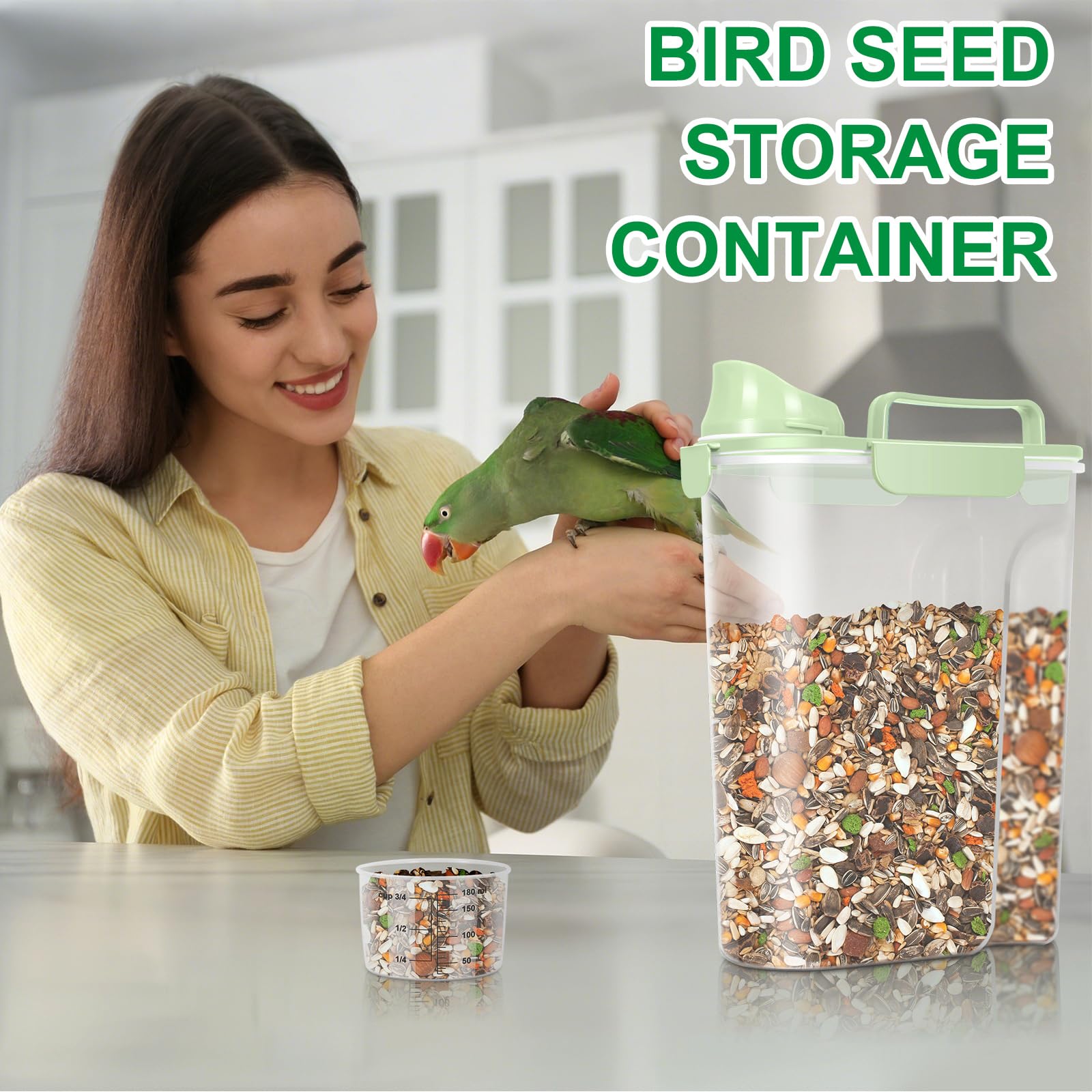 TBMax travel kibble container is ideal for outdoor meals.