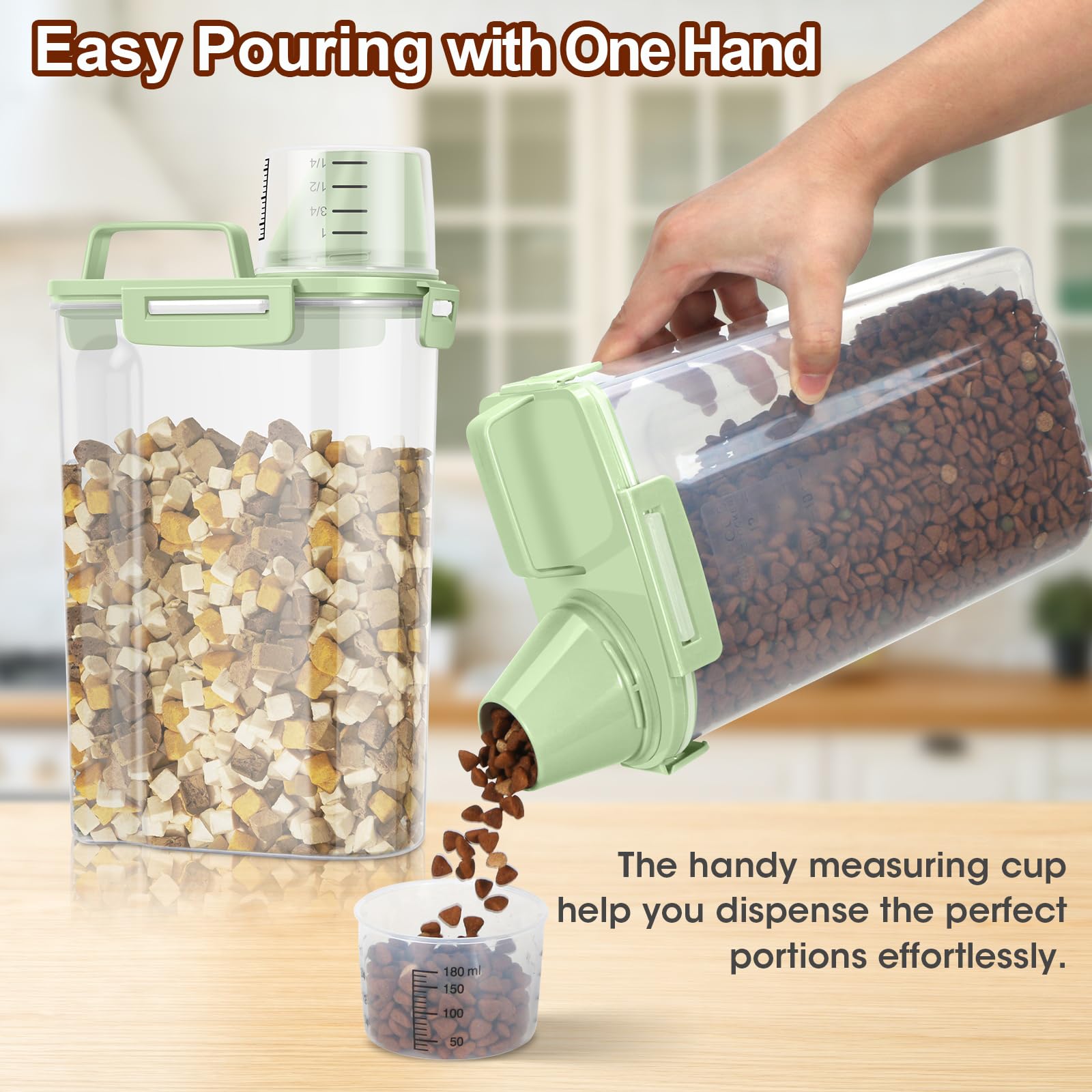 TBMax storage container top view highlights clear lid and space-saving design.