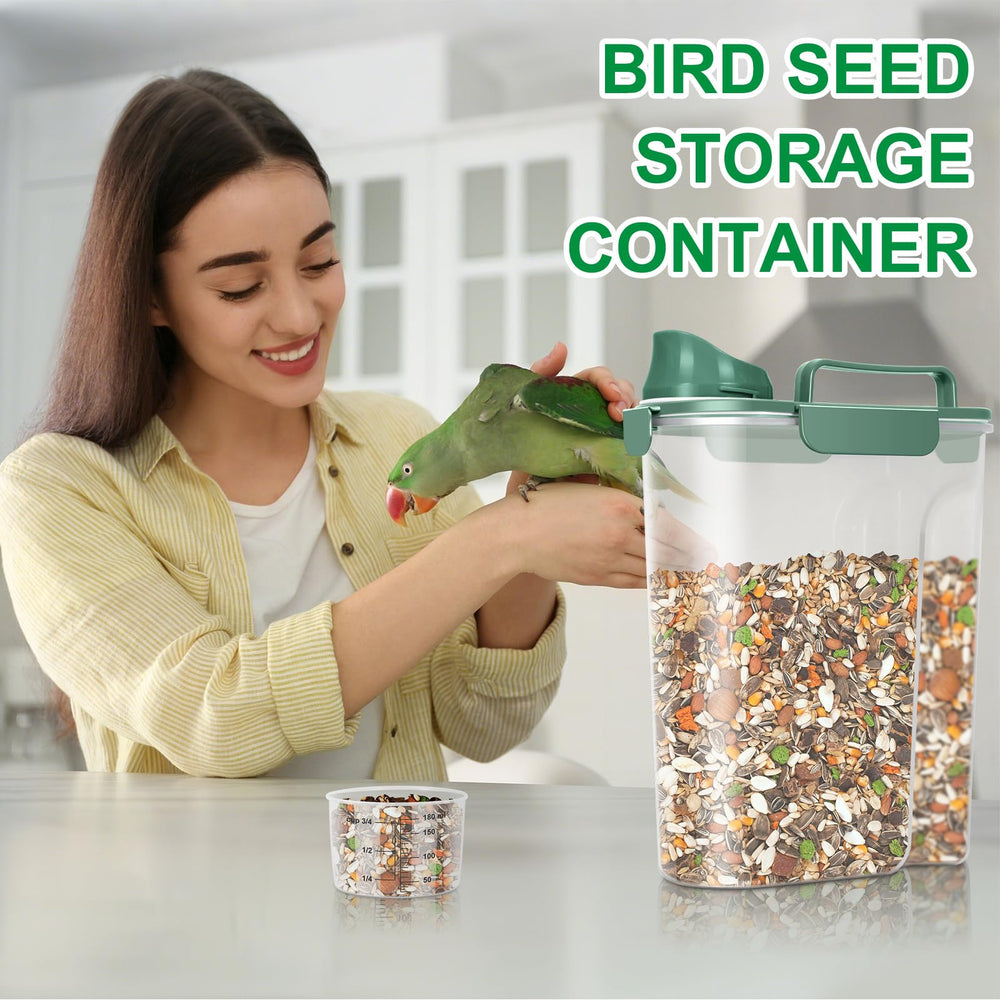 TBMax top-handle enables easy transport from shelf to bowl indoors or outdoors.