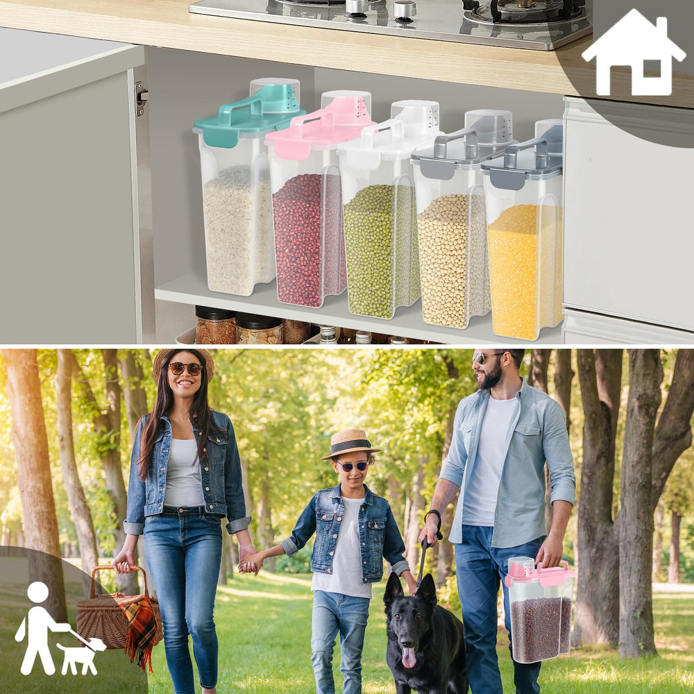 TBMAXS BPA-free food-grade plastic ensures safe, durable storage for pantry staples