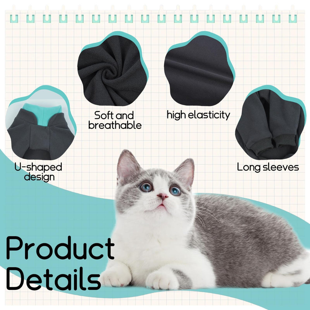 T'CHAQUE Cat-Lick Prevention supports aftercare with gentle protection during healing.