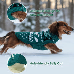 T'CHAQUE dachshund knit close-up, premium soft fabric for gentle skin