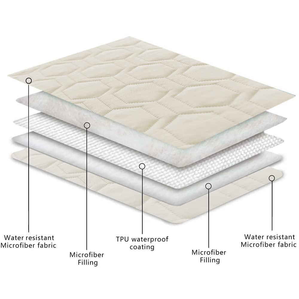 Tcksstex furniture protection on couch reduces saliva and scratch marks.