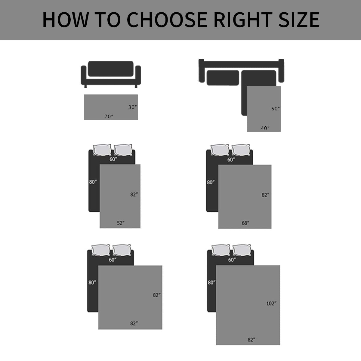 Tcksstex 82x82 blanket rolls or folds for gifting and storage.