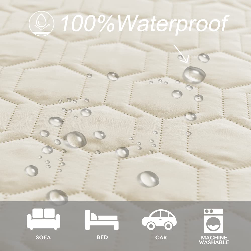 Tcksstex pet blanket for sofa with anti-slip underside prevents shifting.