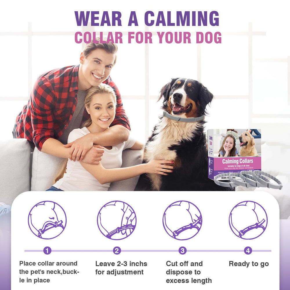 Tcllka calming collar travel-ready with compact packaging.