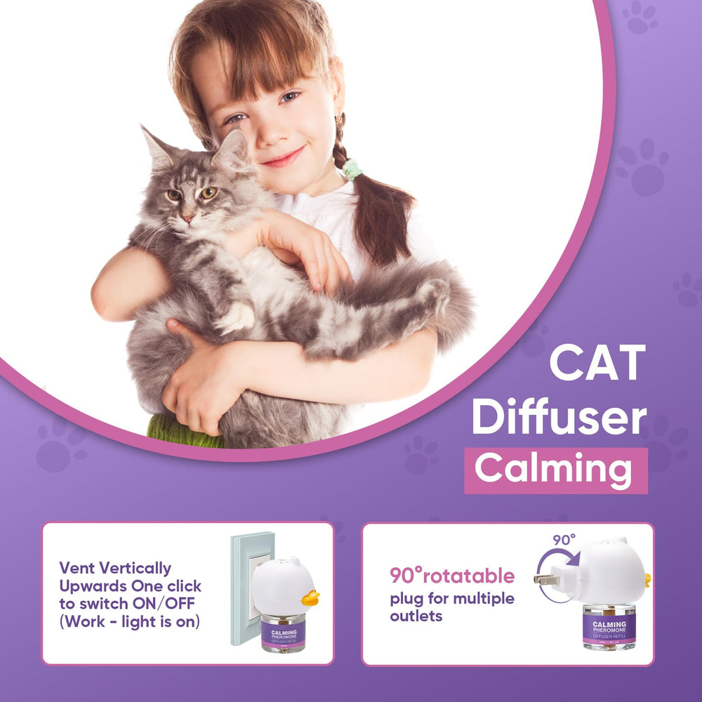Tcllka cat diffuser in box packaging highlights convenient two-plug kit and refills.