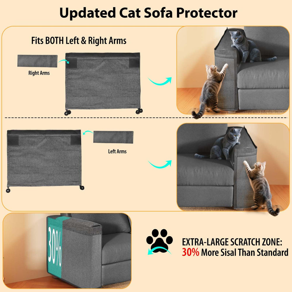 TCooSo easy installation for most rectangular sofas with standard arms