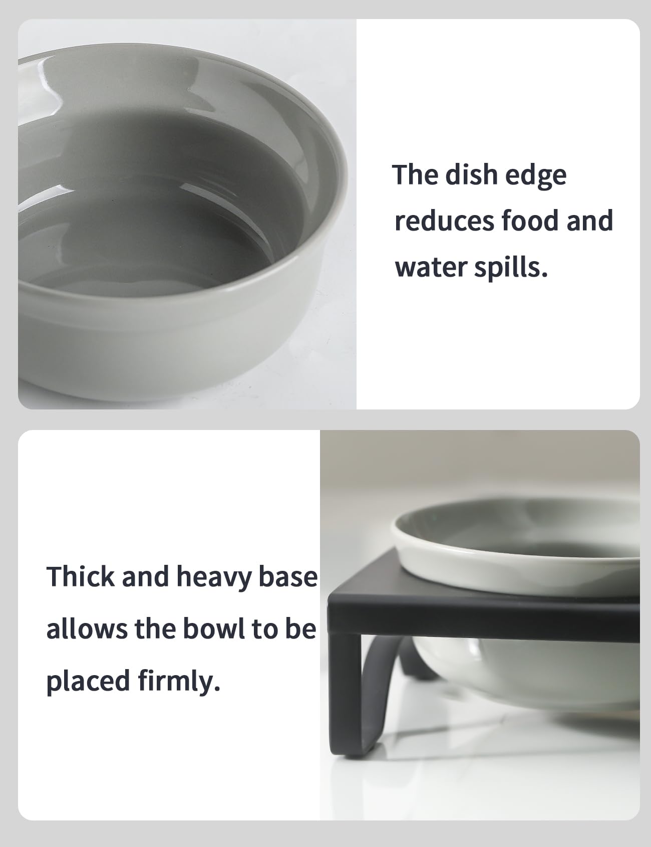 TEAKISS non-slip silicone pads keep bowls steady during feeding.