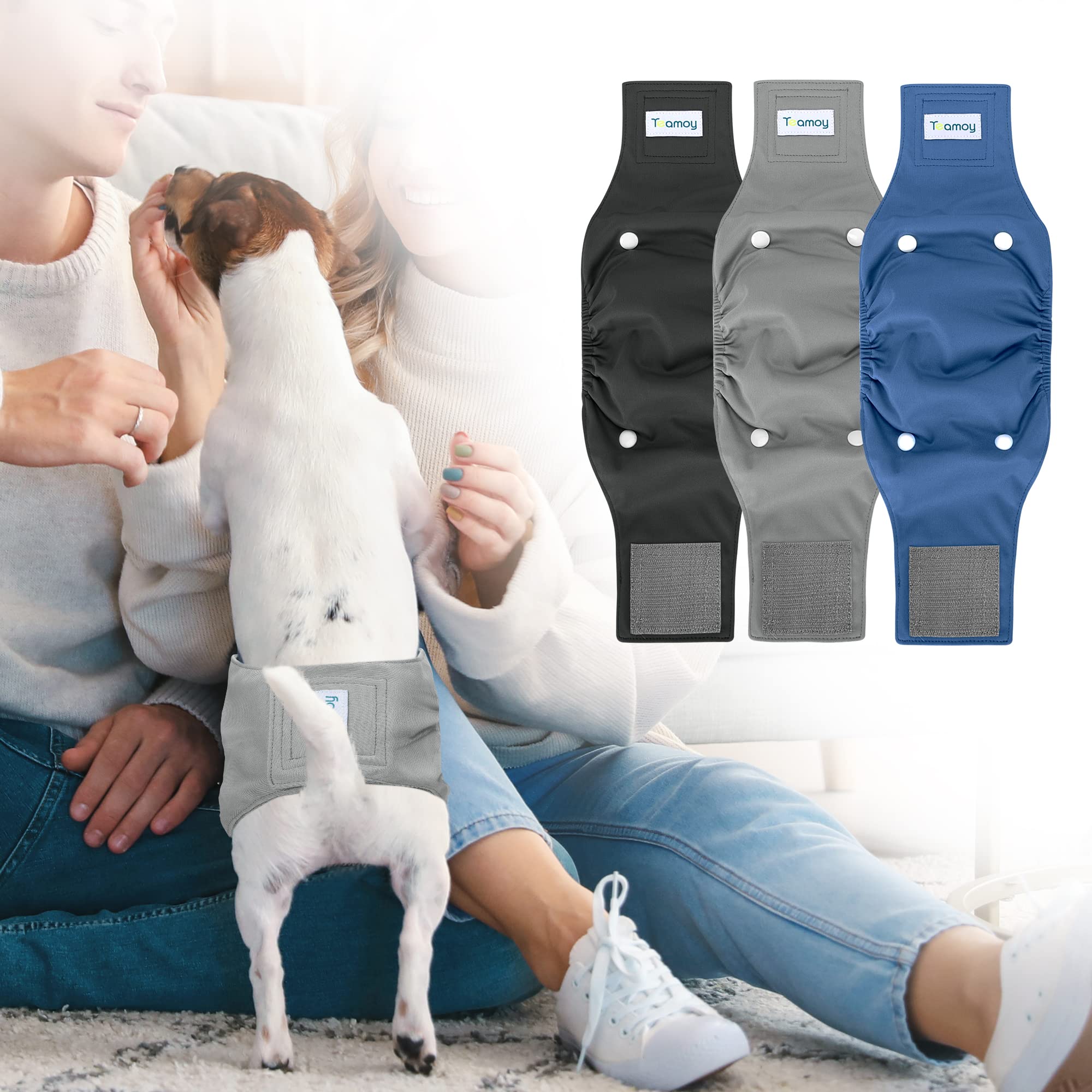 Machine and hand washable design reduces waste and simplifies care