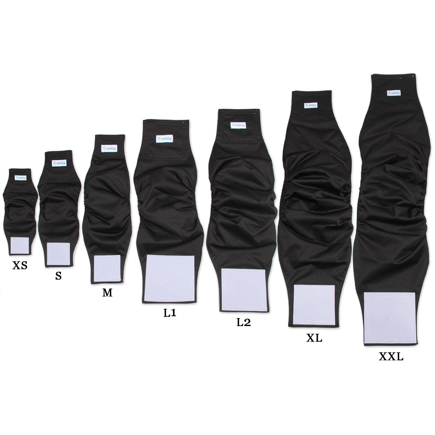 Teamoy diaper wrap interior microfiber layer shows moisture absorption