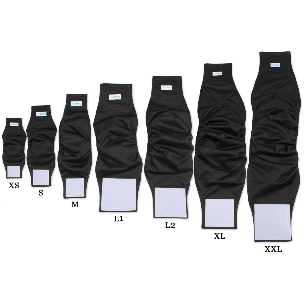 Teamoy diaper wrap interior microfiber layer shows moisture absorption
