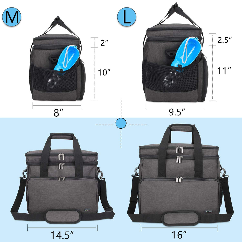Teamoy food carriers maintain meal organization during trips