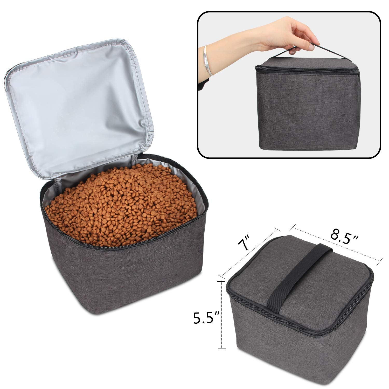Teamoy bag padded handle and strap improve comfort on long trips