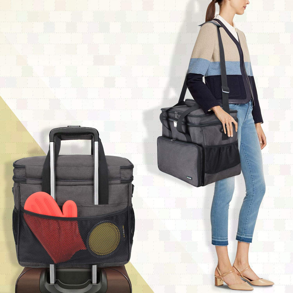 Teamoy travel bag size dimensions support versatile packing