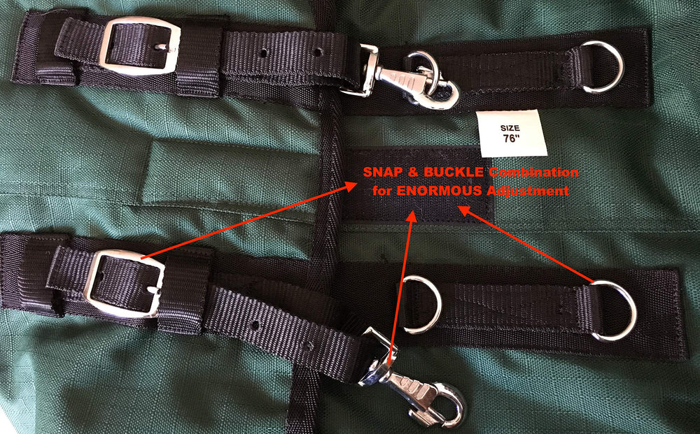 Tech Equestrian rainsheet with shoulder gussets enhances movement and breathability.