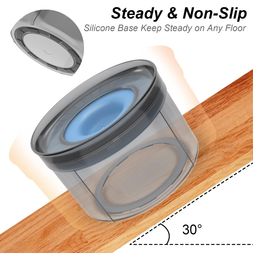 Techphardo BPA-free clear material ensures easy inspection.