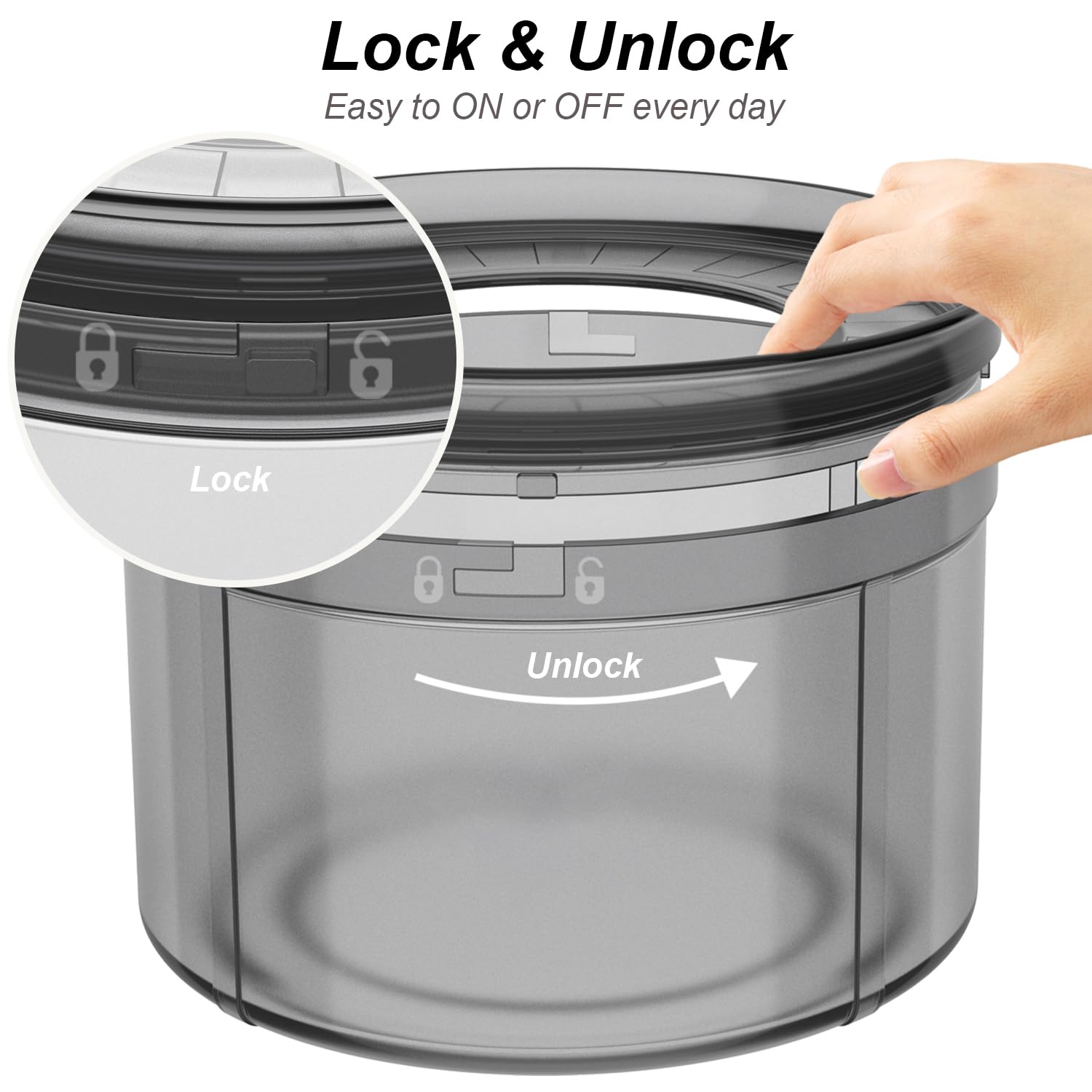 Techphardo dishwasher-safe design enables quick cleaning.