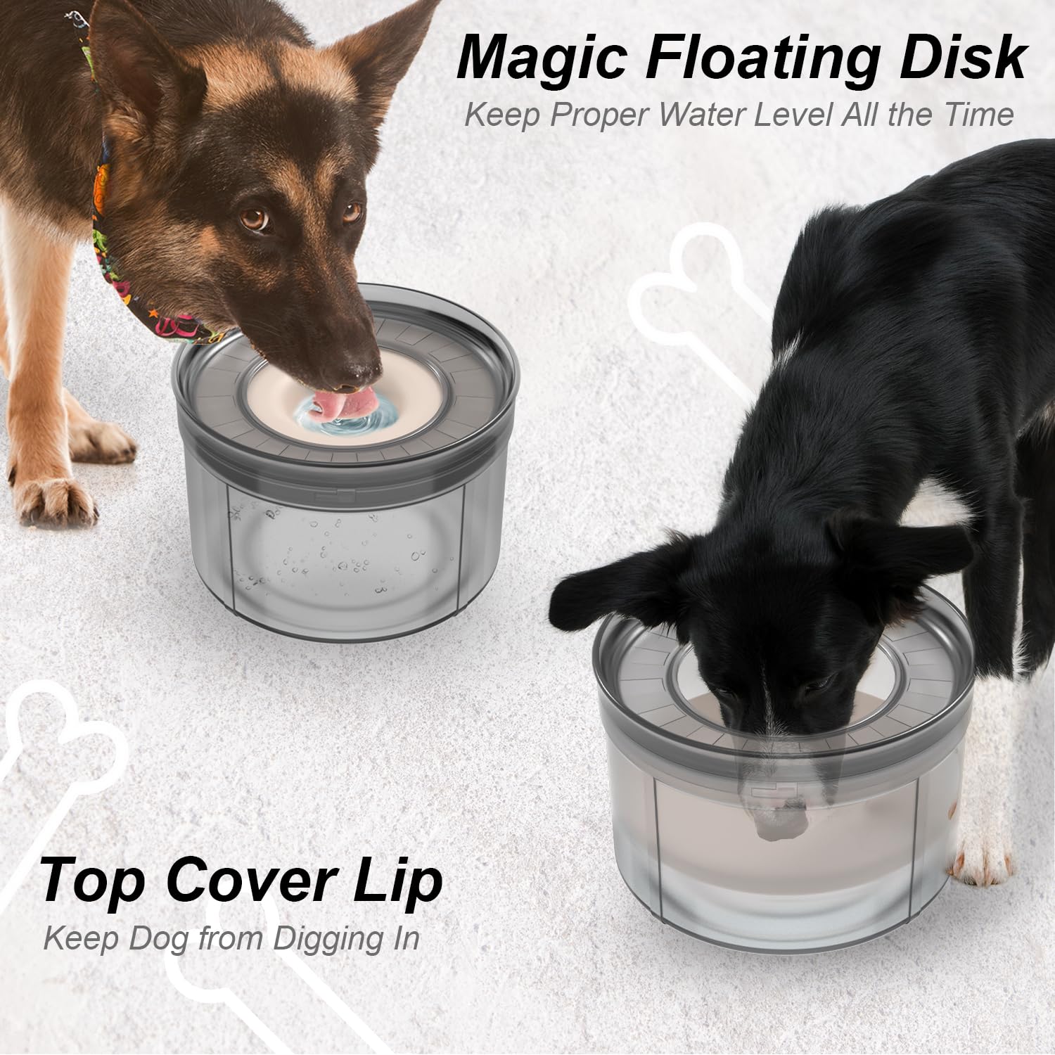 Techphardo easy-clean bowl with dishwasher-safe parts for quick maintenance.