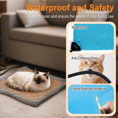 TechTail heating pad auto-timer provides energy-saving warmth for day and night use