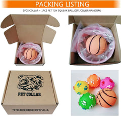 TEEMERRYCA squeaky ball gift set highlights a playful included toy