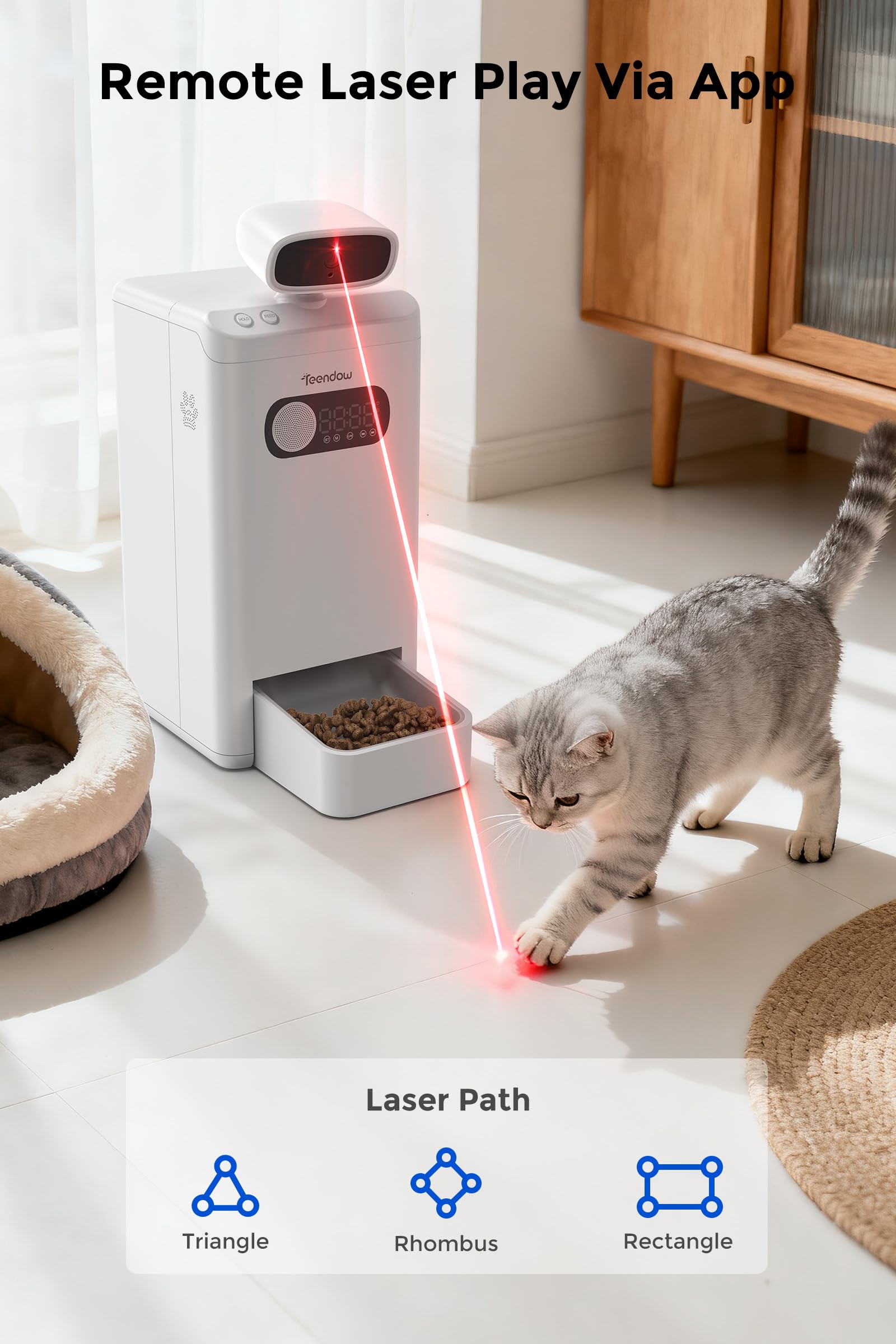Teendow XLY-M1 AI features tailor interactions and tips to your pet habits.