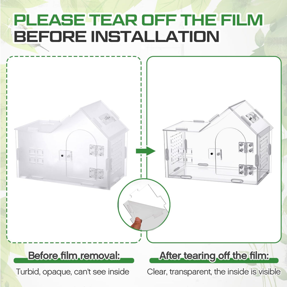 Teenyyou enclosure shows smooth, shatter-resistant walls for safer housing.