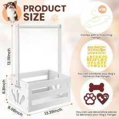 Teenyyou dog closet hanging rod detail for easy organization