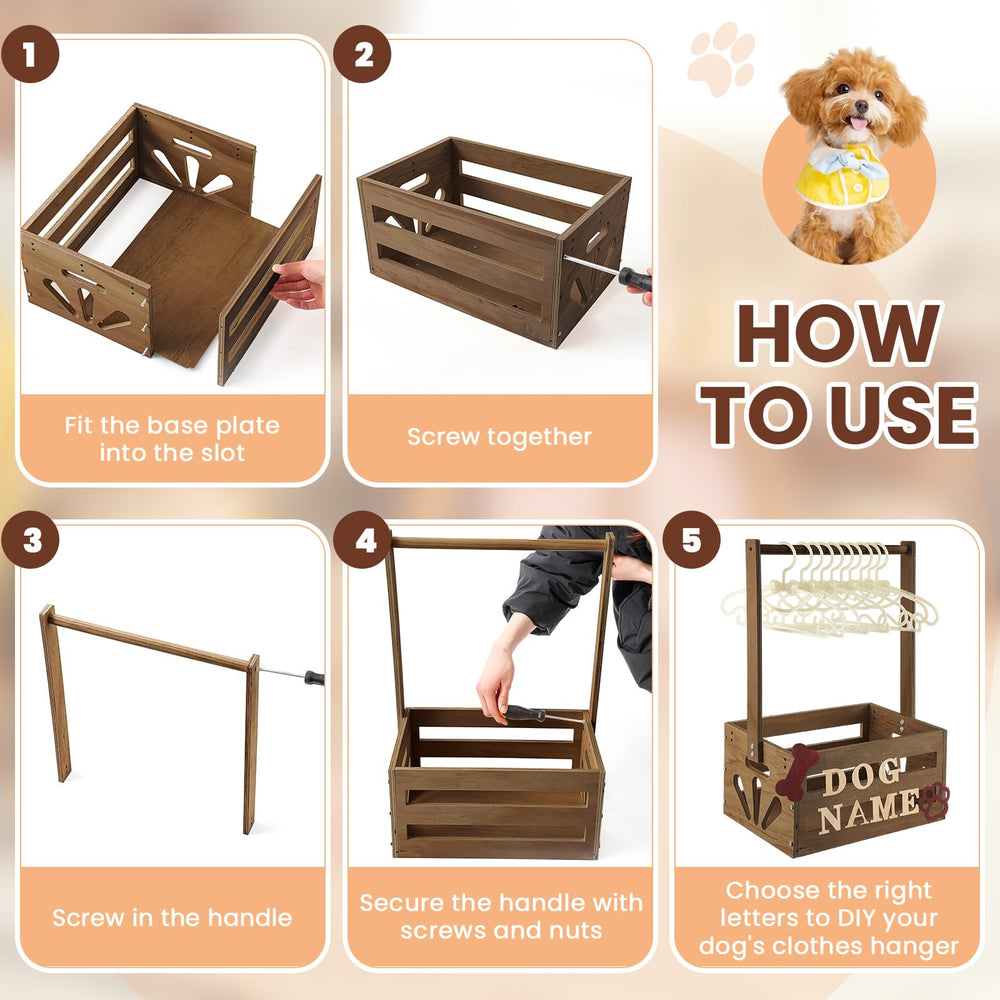 Teenyyou wooden closet interior with baskets provides tidy storage for toys and accessories